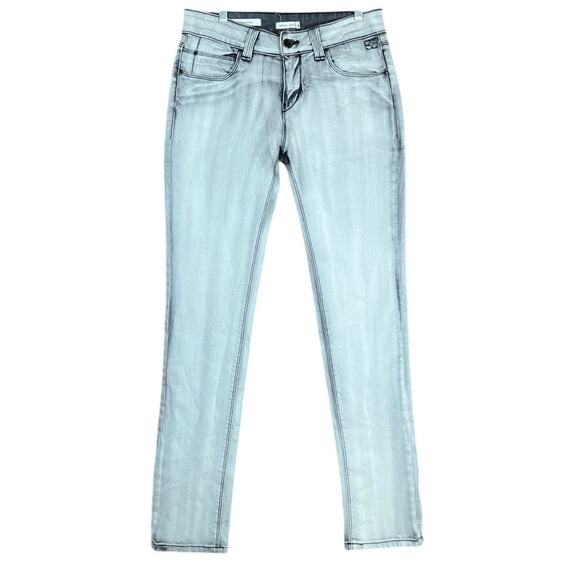 Silence + Noise Womens Jeans Gray Denim High Rise Skinny Twig Stretch 31 - Picture 1 of 12